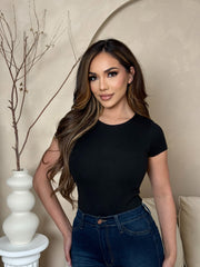 Gianna Bodysuit-Black