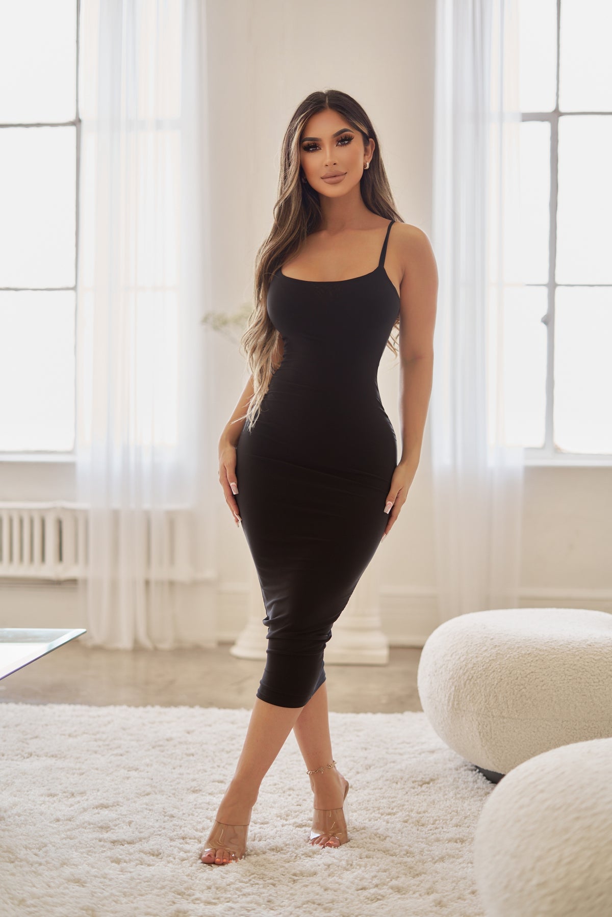 Valentina Dress-Black